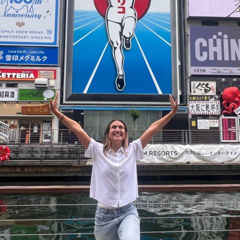 Sophia Lee has been touring Japan as she can during her summer internship in the country.