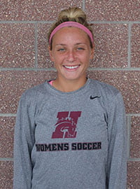 Michaela Vadebonceur, an 运动科学 major, dedicated much of her time to the Women's Soccer team during her four years at Hastings College. Michaela Vadebonceur, an 运动科学 major, dedicated much of her time to the Women's Soccer team during her four years at Hastings College.